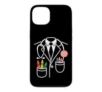 Custodia per iPhone 13 Pastello tascabile per pediatra con lecca-lecca