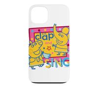 Custodia per iPhone 13 Peppa Pig Clap and Sing