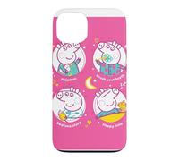 Custodia per iPhone 13 Peppa Pig Sleepy Time