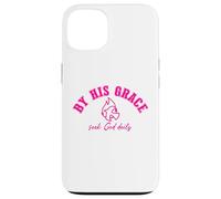 Custodia per iPhone 13 Per Sua Grazia, Sii forte Coraggioso, USA, Non abbiate paura