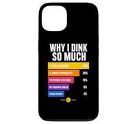 Custodia per iPhone 13 Perché bevo così tanto: grafico Pickleball