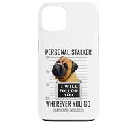 Custodia per iPhone 13 Personal Stalker Cane Bullmastiff I Will Follow You Prigione