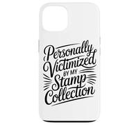 Custodia per iPhone 13 Personalmente Vittima Della Mia Collezione Di Francobolli
