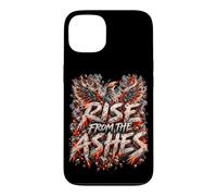 Custodia per iPhone 13 Phoenix Rise From the Ashes Fire Wings Dark Fantasy Art