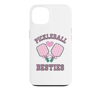 Custodia per iPhone 13 Pickleball Besties BestFriend's Tee Fashion