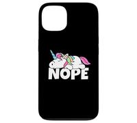 Custodia per iPhone 13 Pigro Unicorn Non Oggi Nope