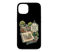 Custodia per iPhone 13 PLAZA PAGE CLUB Quaderno Piazza Matita
