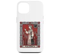 Custodia per iPhone 13 Poludnica, mito pagano slavo, orrore popolare, spirito solare