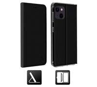 AKASHI Protettiva ALTFIP13BLK Custodia a libro per Apple iPhone 13, Nero