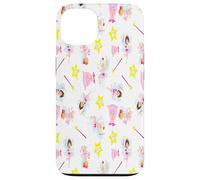Custodia per iPhone 13 Pretty Tooth Fairy - Bacchetta magica con denti bianchi, stella gialla