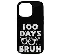 Custodia per iPhone 13 Pro 100 Days Bruh Occhiali da sole 100th Day Of School Meme Ragazze Bambini