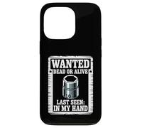 Custodia per iPhone 13 Pro 10MM Socket Wanted Poster Auto Guy Divertente Meccanico Auto