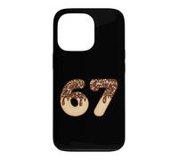Custodia per iPhone 13 Pro 67 Meme al cioccolato gelato 67 Sei sette 6 7