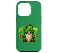 Custodia per iPhone 13 Pro 67 Six Seven Meme St Patricks Day Gnomo divertente trifoglio irlandese