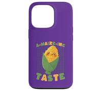 Custodia per iPhone 13 Pro A-Maize-ing Gusto Mais Kawaii Carino Divertente