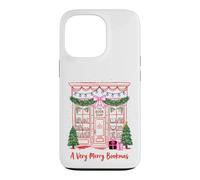 Custodia per iPhone 13 Pro A Very Merry Bookmas Christmas Bookshop Reading Apparel
