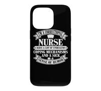 Custodia per iPhone 13 Pro Abbigliamento da infermiera correttivo - Design divertente per infermieri