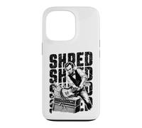 Custodia per iPhone 13 Pro Abraham Lincoln Chitarra Elettrica Smash Shred Chitarrista Musica