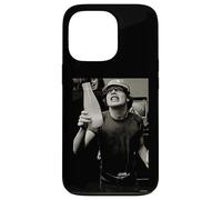 Custodia per iPhone 13 Pro ACDC Angus Young Thunderstruck chitarrista di Dick Barnatt