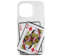 Custodia per iPhone 13 Pro Ace & Queen of Diamonds 21st Birthday Twenty One Years Old