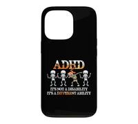 Custodia per iPhone 13 Pro ADHD It's Not Disability It's A Different Ability Skeleton