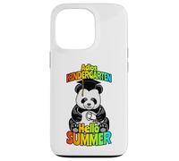 Custodia per iPhone 13 Pro Adios Kindergarten Hello Summer Funny Happy Panda Bear