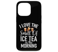 Custodia per iPhone 13 Pro Adoro l'odore del tè freddo al mattino Ice Tea