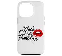 Custodia per iPhone 13 Pro African American Mother's Day Black Mom Queens Plump Lips