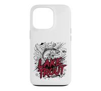 Custodia per iPhone 13 Pro Aggressivo Lago Trota Grande pesca Laghi Deep Strike