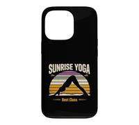 Custodia per iPhone 13 Pro Alba Yoga Best Class Retro Mattina Allenamento