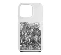 Custodia per iPhone 13 Pro Albrecht Dürer Cavaliere La morte e il diavolo Arte Rinascimentale