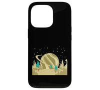 Custodia per iPhone 13 Pro Alien Planet Paesaggio con Strano Flora