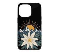 Custodia per iPhone 13 Pro Alpi Austriache Escursioni in montagna Edelweiss Flower