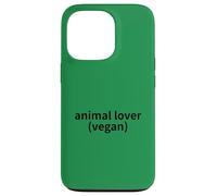 Custodia per iPhone 13 Pro amante degli animali - vegan - Non li mangio! vegani squadra AMORE