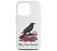 Custodia per iPhone 13 Pro Amleto Shakespeare Gioca Citazione Ahimè, Povero Yorick!