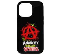 Custodia per iPhone 13 Pro Anarchia nelle strade - Audace anarchico punk rock