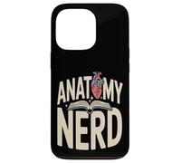 Custodia per iPhone 13 Pro Anatomia Nerd Corpo Umano Studio Studente di Medicina
