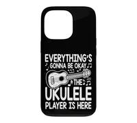 Custodia per iPhone 13 Pro Andrà tutto bene Il suonatore di ukulele è qui