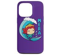 Custodia per iPhone 13 Pro Aquaman Movie Chibi Mera and Mermaid Wave