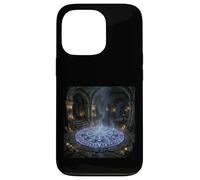 Custodia per iPhone 13 Pro Arcane Ritual Circle Dark Fantasy Scene Dungeon Design