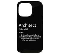 Custodia per iPhone 13 Pro Architect Definition For Student Pro Architectural Engineers
