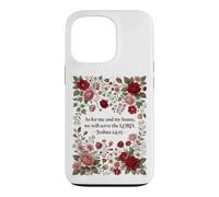 Custodia per iPhone 13 Pro As for Me and My House, We Will Serve The LORD - Joshua 24