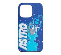 Custodia per iPhone 13 Pro Astro Bot with Dog Rocket Space Exploring Video Game