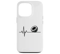 Custodia per iPhone 13 Pro Atmosfere tropicali del battito cardiaco amante del cocco