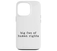 Custodia per iPhone 13 Pro Audace Diritti Umani Attivismo Empowerment Design Minimalista