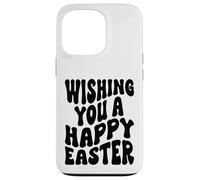 Custodia per iPhone 13 Pro Augurandovi una felice Pasqua felice Risurrezione Domenica Gesù