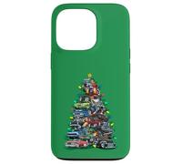 Custodia per iPhone 13 Pro Auto Madness Albero di Natale! Classic Muscle Cars e Hotrods