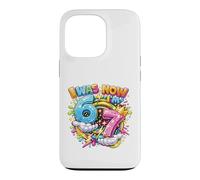 Custodia per iPhone 13 Pro Avevo 6 anni Ora sono 7 Drip Six Seven 7th Birthday Ice Cream Drip