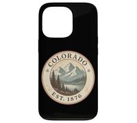 Custodia per iPhone 13 Pro Avventura Vintage nelle Montagne del Colorado