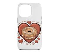 Custodia per iPhone 13 Pro Bagel Lover Breakfast Foodie Brunch Everything Bagel